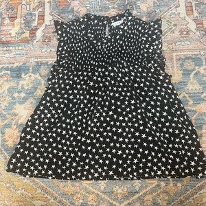 THML black/white star top